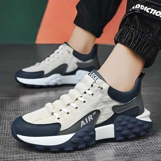 Men's Thick Base Casual Sneakers for Everyday Comfort