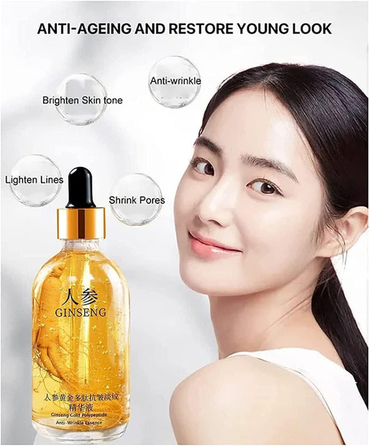 ✨Buy 1 Get 1 FREE 🎁 | Ginseng Gold Polypeptide Anti-Ageing Serum (Pack of 2) ✨
