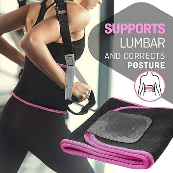 🥉Adjustable Waist Trimmer Belt 💪 SweatShaper 360